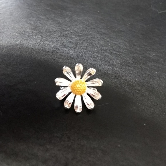 Jewelry - *SALE * Silver tone daisy brooch